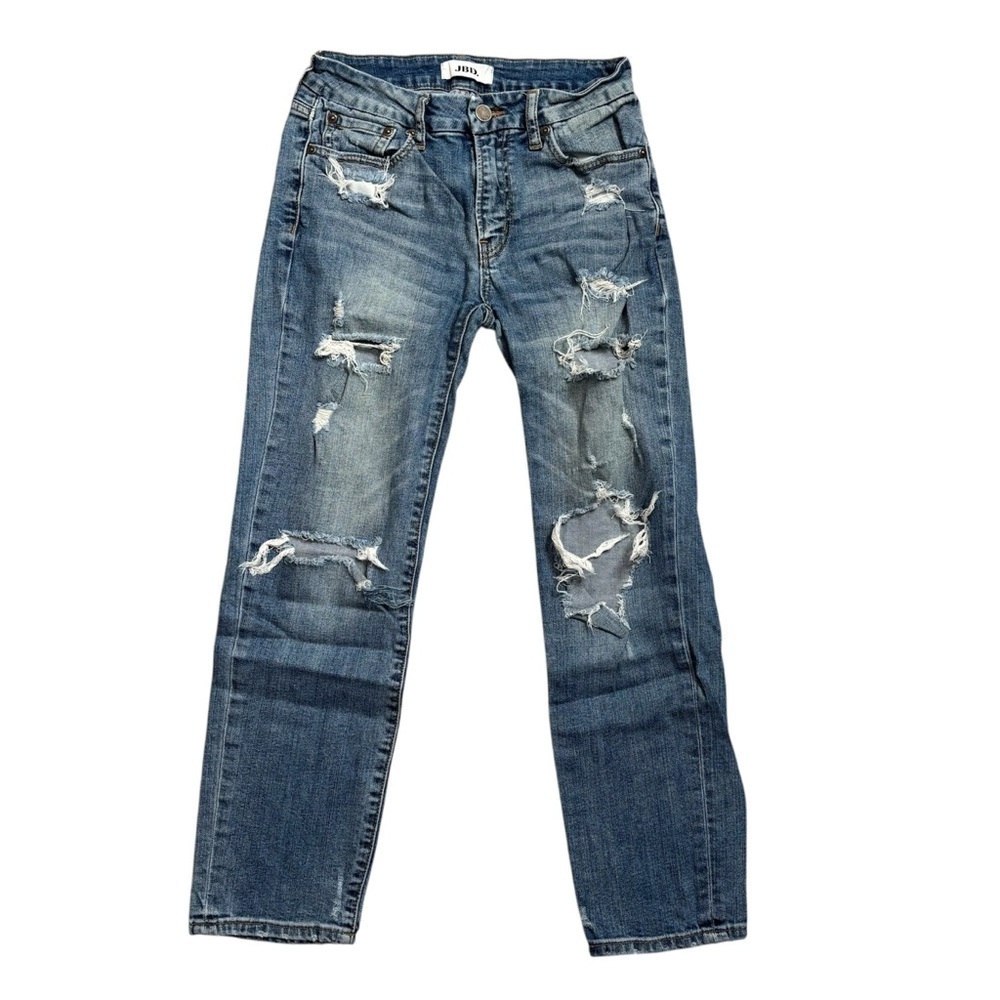 JBD Just Black Denim Distressed Blue Jeans Size 24
